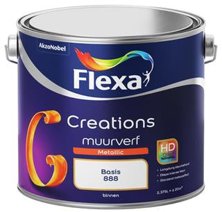 Flexa creations muurverf metallic